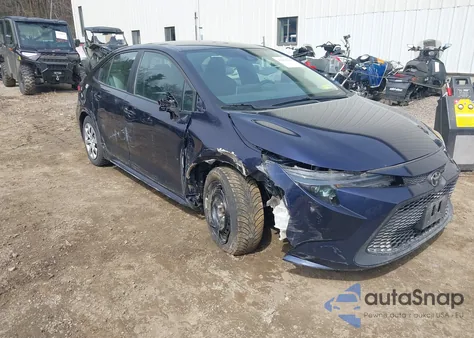 2021 Toyota Corolla Le из США, поврежденный, VIN 5YFEPMAE2MP151016